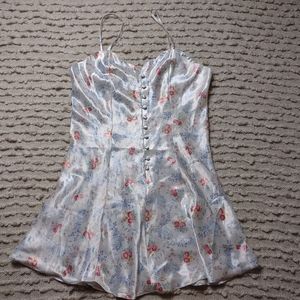 Vintage floral slip dress